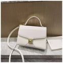 Mining Stone Pattern Stitching Square Pouch Women's Classic All-match Niche Shoulder Bag