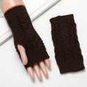 Men's And Women's Extended Warm Wool Leaking Gloves
