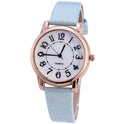 Drop Shipping Frauen Einfache Zifferblatt Armbanduhren Casual Mode Luxus Lederband Quarz Uhren Uhr Relogio Feminino