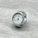 Ringuhr Einfache Gold- und Silberschale All-Match-Ringuhr