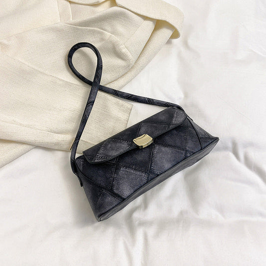 Modische, lässige und einfache Baguette-Tasche zum Tragen in der Hand
