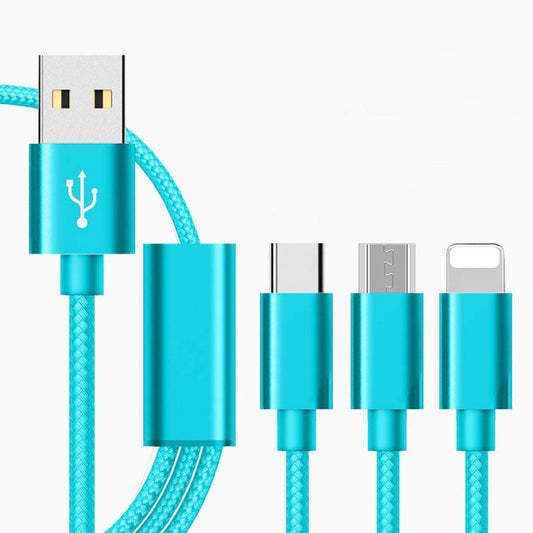 3-in-1-Ladekabel für Mobiltelefone