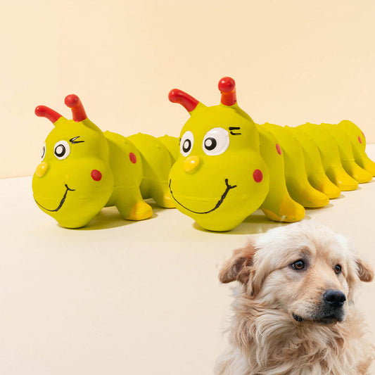 Quietschspielzeug für kleine und mittelgroße Hunde, interaktives, lustiges Kauspielzeug für Welpen, Molarenspielzeug, zur Linderung von Angstzuständen, Heimtierbedarf