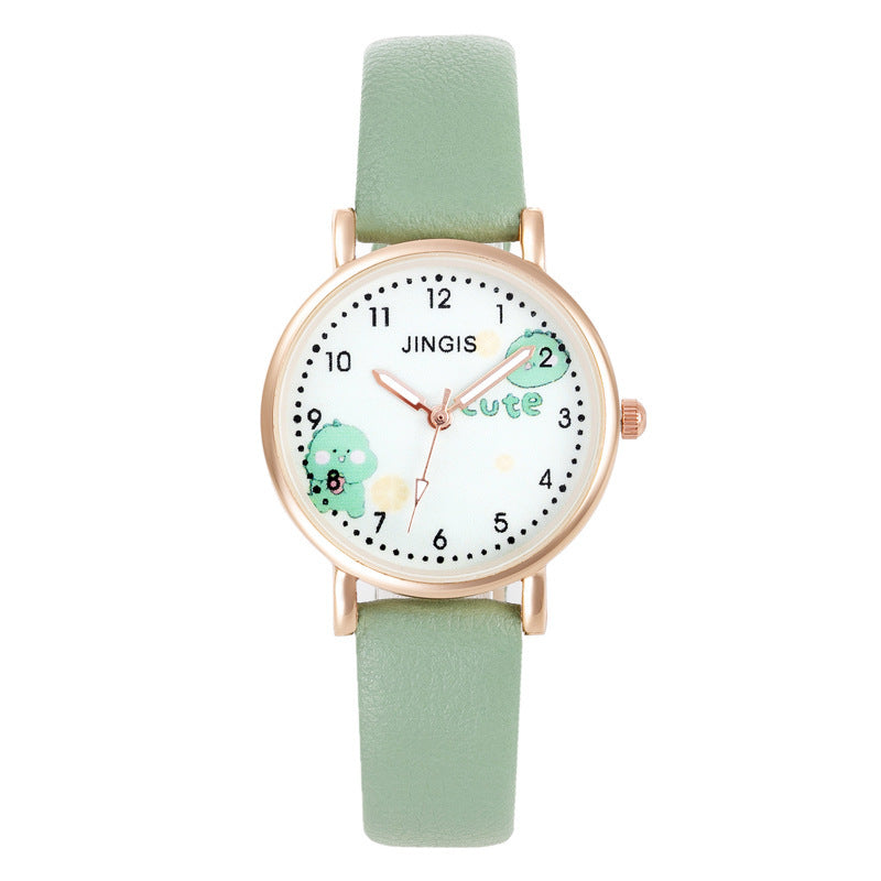 Zifferblatt Student Mädchen Uhr Preppy Stil