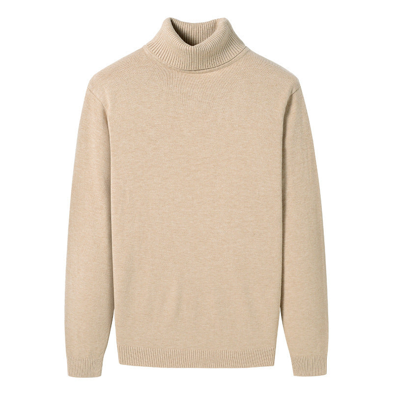 Rollkragenpullover für Herren Herbst und Winter