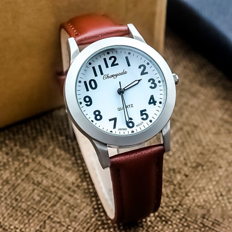 Wasserdichte Gürtel Einfache Mode Uhr