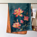 Autumn And Winter New Cashmere-like Thickened Oil Painting Jacquard Scarf