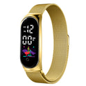 Innovatives, farbenfrohes, wasserdichtes Touchscreen-Armband und Uhr