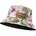 Vielseitiger Fischerhut mit geometrischem Graffiti-Retro-Muster