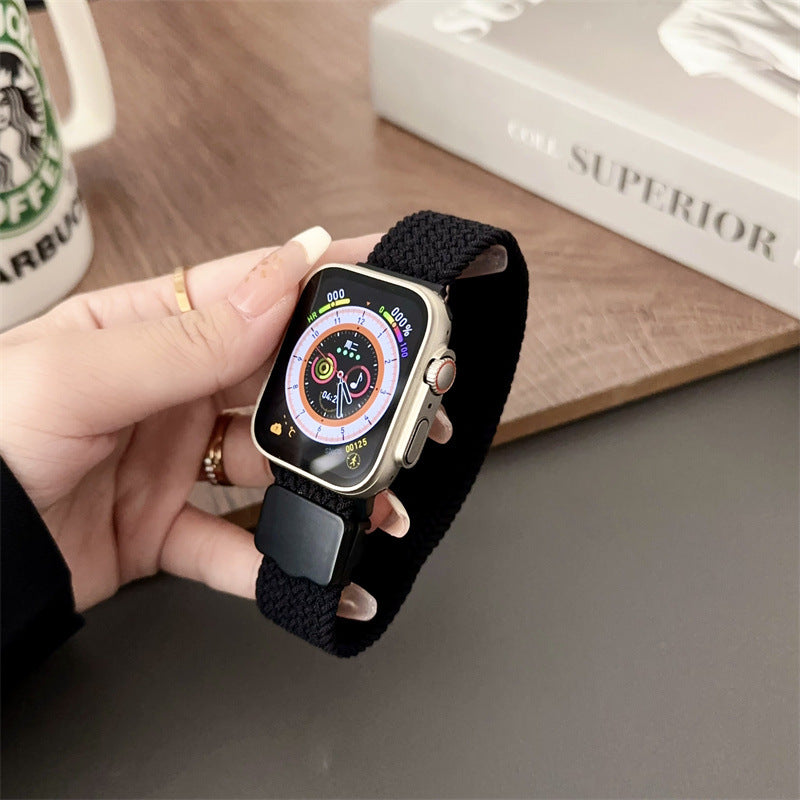 Ersatzband aus geflochtenem Nylon mit magnetischer Schnalle