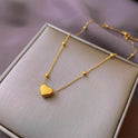 Cool Style Simple Fashion Love Titanium Steel Necklace