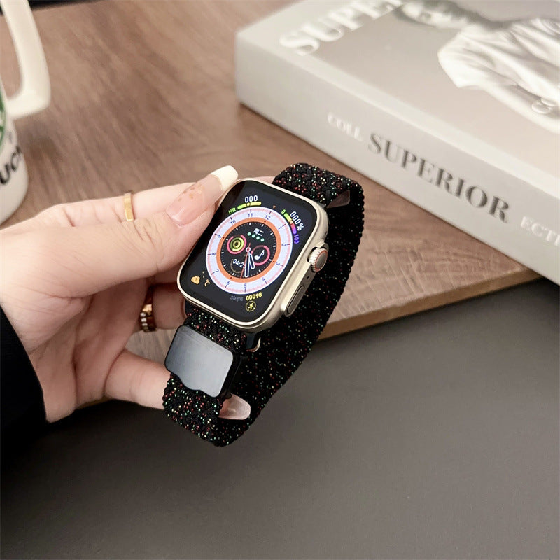 Ersatzband aus geflochtenem Nylon mit magnetischer Schnalle