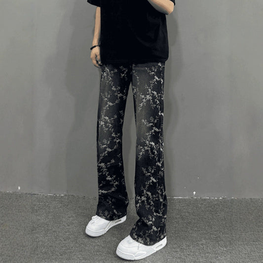 High Street Pu Shuai Hip Hop Weila Hochwertige Fried Street Hose