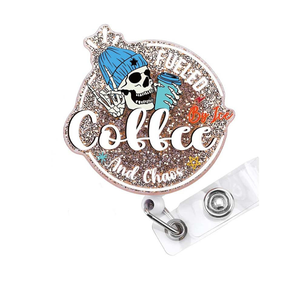 Minimalistische kreative Kaffeetasse Acryl versenkbare Abzeichen Brosche