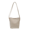 Schlichte One-Shoulder Cross Body Bucket Bag