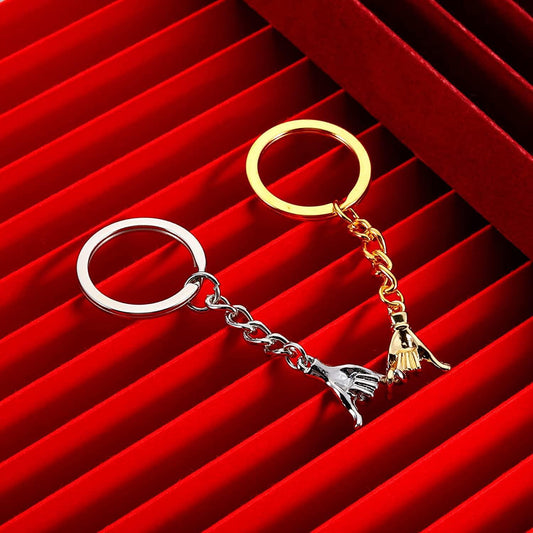 Paar Hand In Hand Kreative Schlüsselanhänger Persönlichkeit