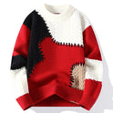Trendy lockerer, lässiger, dicker, warmer Pullover für Jugendliche