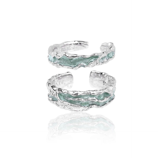 Women's Fashionable Simple Twin High-grade Open Ring