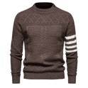 Herren Strickpullover Mode Einfache Farbabstimmung