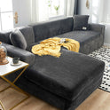 Sofabezug All-Inclusive-Sofabezug, elastisch, rutschfest, universell, Leder, nordischer Stil, schlicht, modern, leicht, Luxus-Bezug, Handtuch
