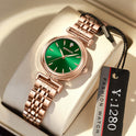 Damen Retro Mesh Armband Uhr Outdoor All-Matching
