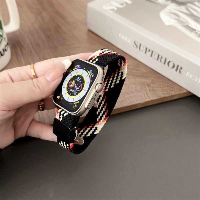 Ersatzband aus geflochtenem Nylon mit magnetischer Schnalle