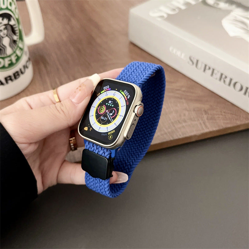Ersatzband aus geflochtenem Nylon mit magnetischer Schnalle