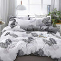 Vierteiliges Bettset Blue Night Sky Bettlaken Bettbezug Einzelbett Doppelbett