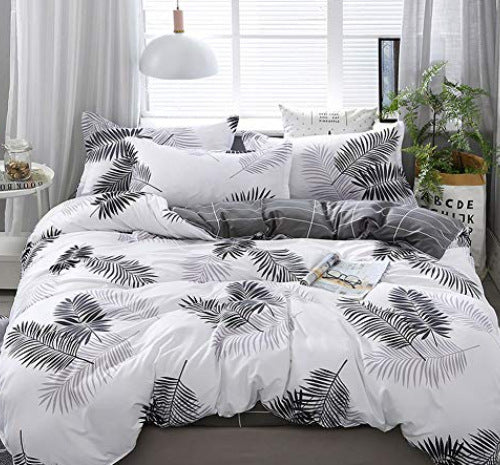 Vierteiliges Bettset Blue Night Sky Bettlaken Bettbezug Einzelbett Doppelbett