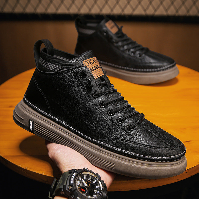 Men's Shoes Work Trend High Top Board