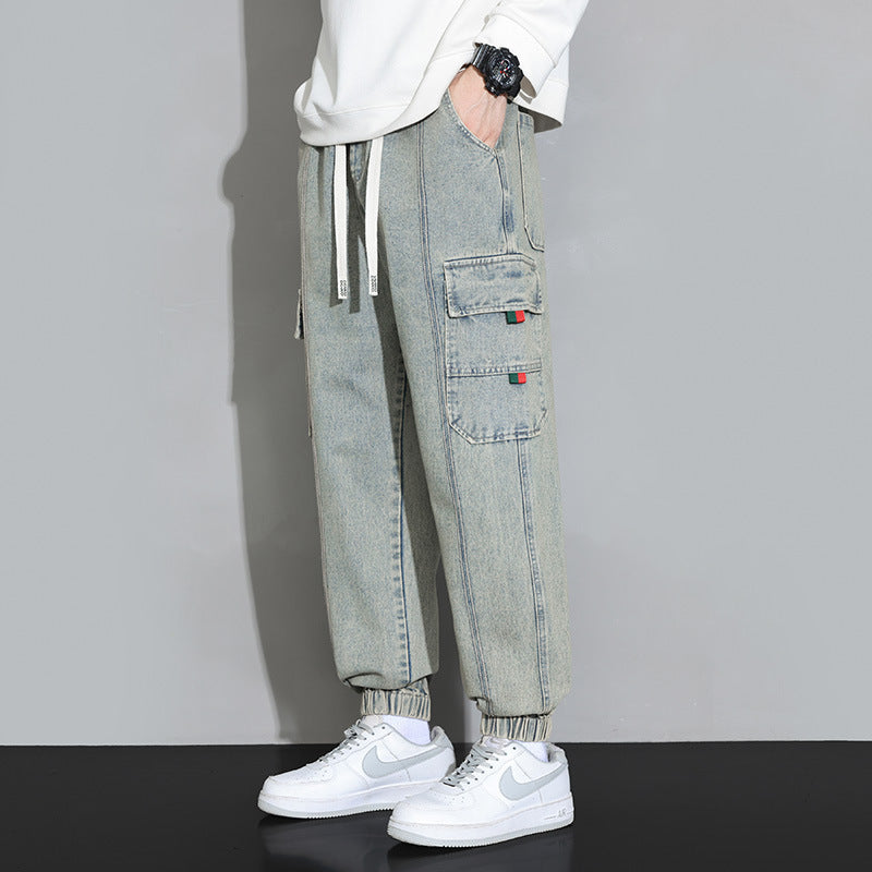 Retro-Workwear-Jeans für Herren