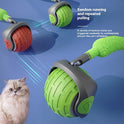 Neue interaktive Katzenspielzeugkugel, automatischer elektrischer Rollball, Spielzeug für Katzen und Kätzchen, intelligentes automatisches Teaser, wiederaufladbares Katzenspielzeug über USB, Haustierprodukte