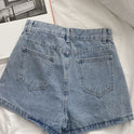 New Korean Style Niche Design Split High-waist Wide-leg Pants