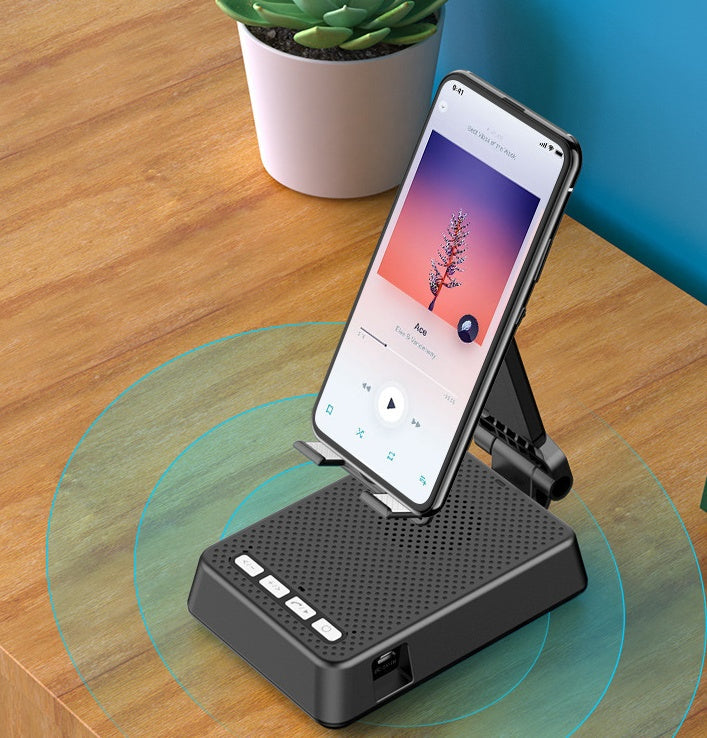 Handy Smart Broadcaster Stand Drahtlose Bluetooth Lautsprecher Gerät HD Mic Starke Sound Feld Für Live Broadcast Schreibtisch Halter
