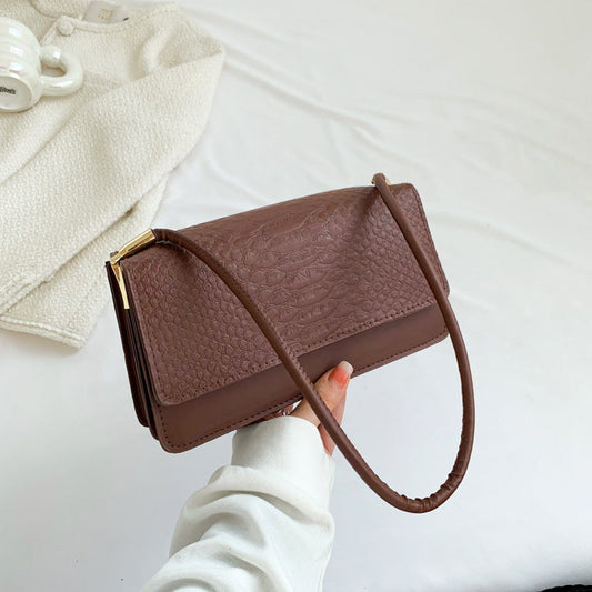 Neue trendige Umhängetasche mit Retro-Struktur