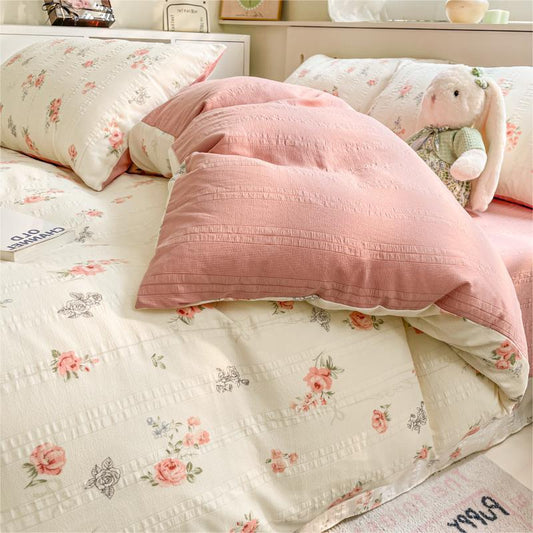 Dreiteiliges Bettwäscheset für den Schlafsaal von Home Textile