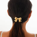 Haarschmuck aus Legierung mit fünf Blütenblättern, stilvoll und glänzend