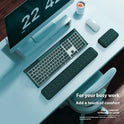 Doppelseitiges Tastatur- und Mauspad mit verdicktem Memory Foam