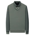 Lässiger, vielseitiger, zweiteiliger, langärmeliger Pullover