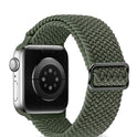 Verstellbares Uhrenarmband aus gewebtem Nylon