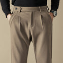 Herrenhose Locker Gerade Wollhose