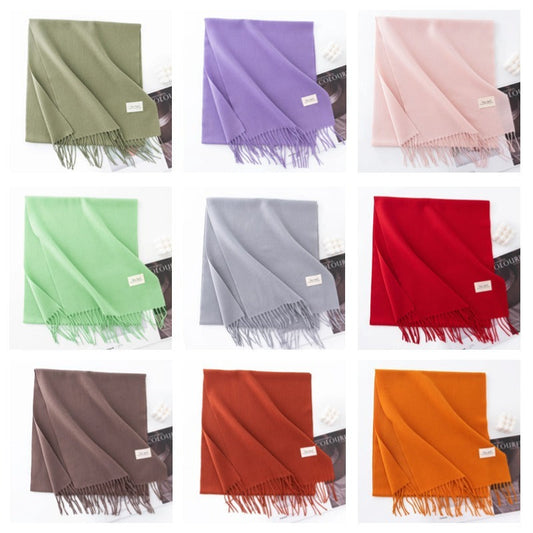 Künstlicher Kaschmirschal für Damen, warmer Schal