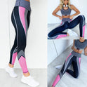 Sporthose aus Polyester mit 3D-Digitaldruck und Farbblockdesign