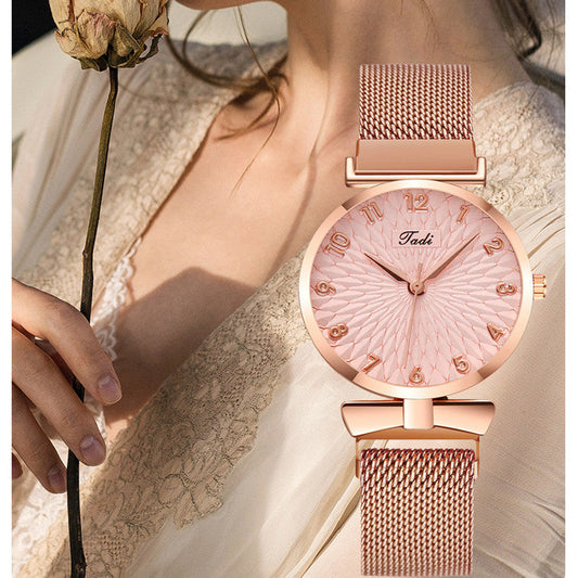 Anzug Damen Quarzuhr mit Armband