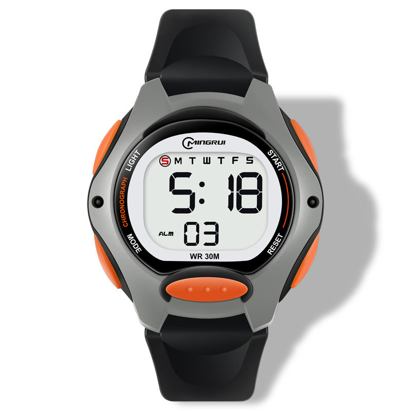 Elektronische Uhr Mädchen Sport wasserdicht leuchtende Wecker Prüfung