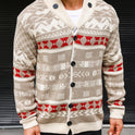 Herbstpullover Strickmantel für Herren