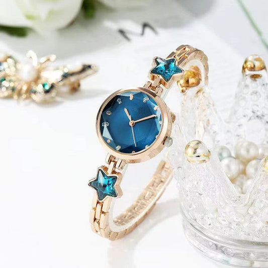 Valentinstag Feine Geschenke Frauen Rose Geschenk-Box Uhr Armband Parfüm Exquisite Set Quarz Armbanduhr