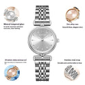 Damen Retro Mesh Armband Uhr Outdoor All-Matching