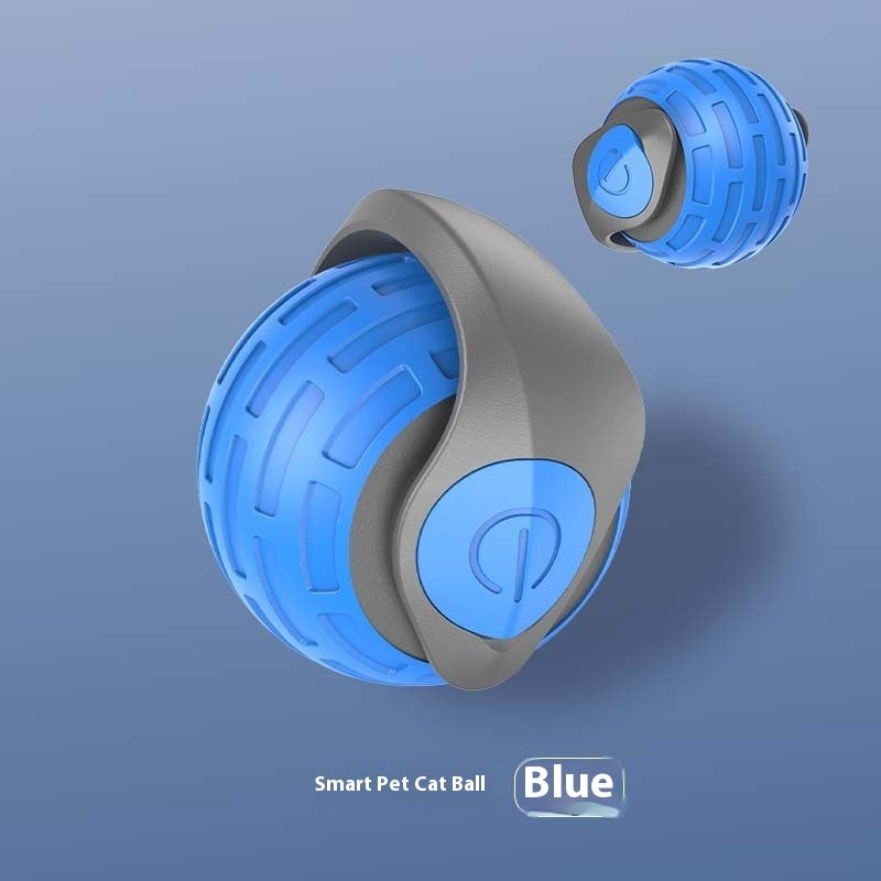 Neue interaktive Katzenspielzeugkugel, automatischer elektrischer Rollball, Spielzeug für Katzen und Kätzchen, intelligentes automatisches Teaser, wiederaufladbares Katzenspielzeug über USB, Haustierprodukte