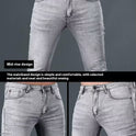 Stretch Slim Fit Elastische Knöchellange Hose Röhrenhose Frühlings- und Sommerjeans